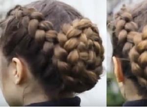 Прически на основе плетения кос на длинные и средние волосы